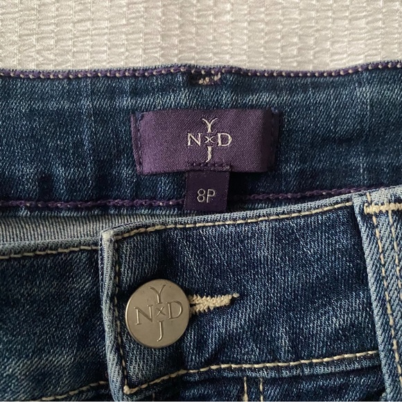 NYJD Marnie Cropped Raw Hem Jeans - Picture 6 of 15